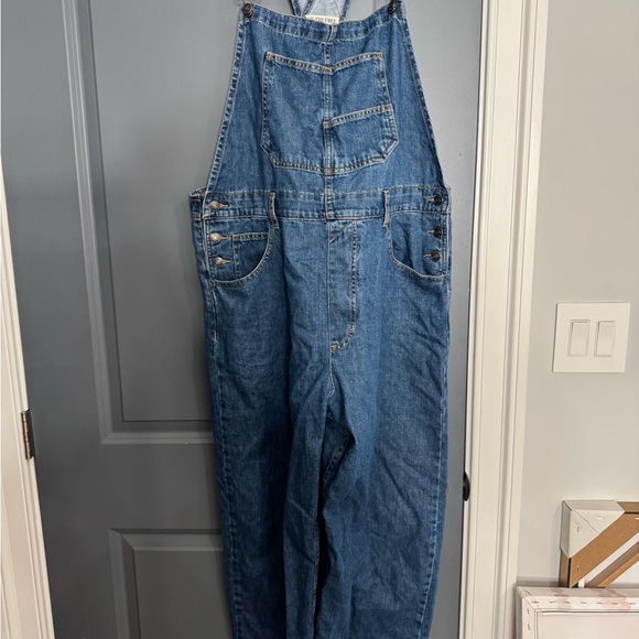 We The Free Blue Denim Jumpsuit - Picture 2 of 11